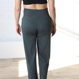 Elia Butter Soft Straight Leg Yoga Pants - Smoked Spruce