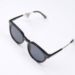 Ella Polarized Lens Sunglasses - Black/Smoke