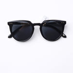 Ella Polarized Lens Sunglasses - Black/Smoke