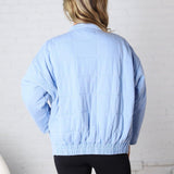 Ellery Quilted Jacket - Sky Blue FINAL SALE