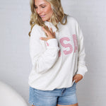 Ellery USA Crew Neck Oversized Sweatshirt