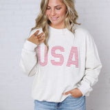 Ellery USA Crew Neck Oversized Sweatshirt