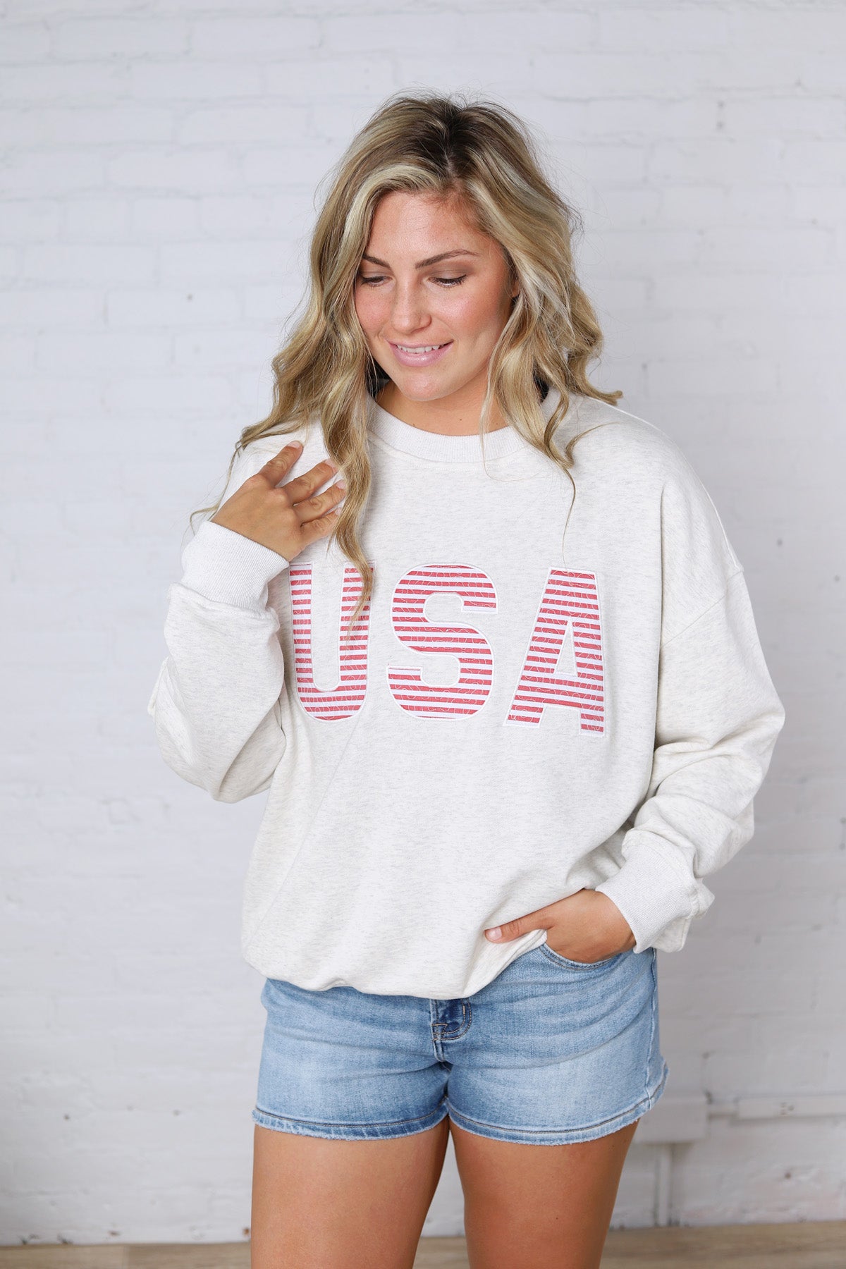 Ellery USA Crew Neck Oversized Sweatshirt