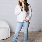 Emerge Funnel Neck Sweater by Z Supply - Turtle Dove FINAL SALE