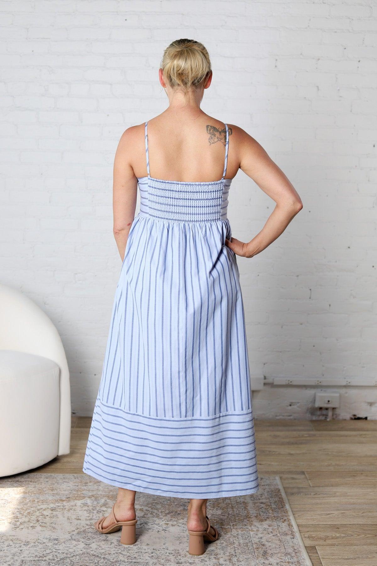 Emryn Stripe Maxi Dress