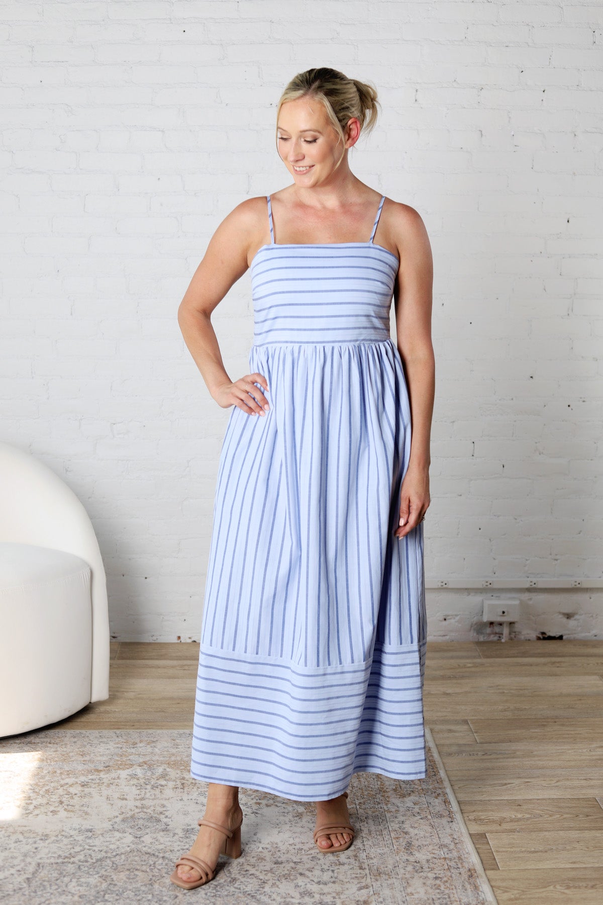 Emryn Stripe Maxi Dress
