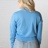 Erion Turtleneck Sweater - Blue