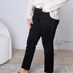 Esme Mid Rise Ankle Straight Denim - Gentle Night