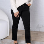 Esme Mid Rise Ankle Straight Denim - Gentle Night FINAL SALE