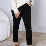 Esme Mid Rise Ankle Straight Denim - Gentle Night FINAL SALE