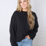 Esti Loose Fit Sweater - Navy