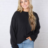 Esti Loose Fit Sweater - Navy