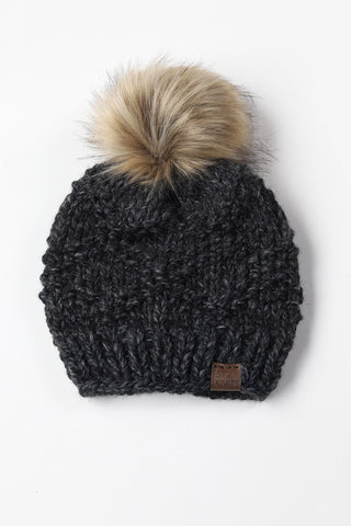 Etta Beanie | Adult | Charcoal