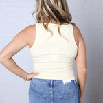 Evie Tank - Butter Yellow