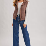 Farynne Sherpa Vest - Mocha