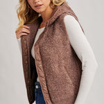 Farynne Sherpa Vest - Mocha