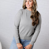 Finna Ultra Soft Classic Sweater - Sage