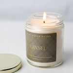 Flannel 9 Oz Soy Candle - Gold Foil