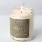 Flannel 9 Oz Soy Candle - Gold Foil