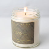 Flannel 9 Oz Soy Candle - Gold Foil