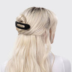 Flat Lay Claw Clip 2 Piece - Black & Tortoise