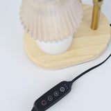 Fluted Amber Glass Candle Warmer Lamp