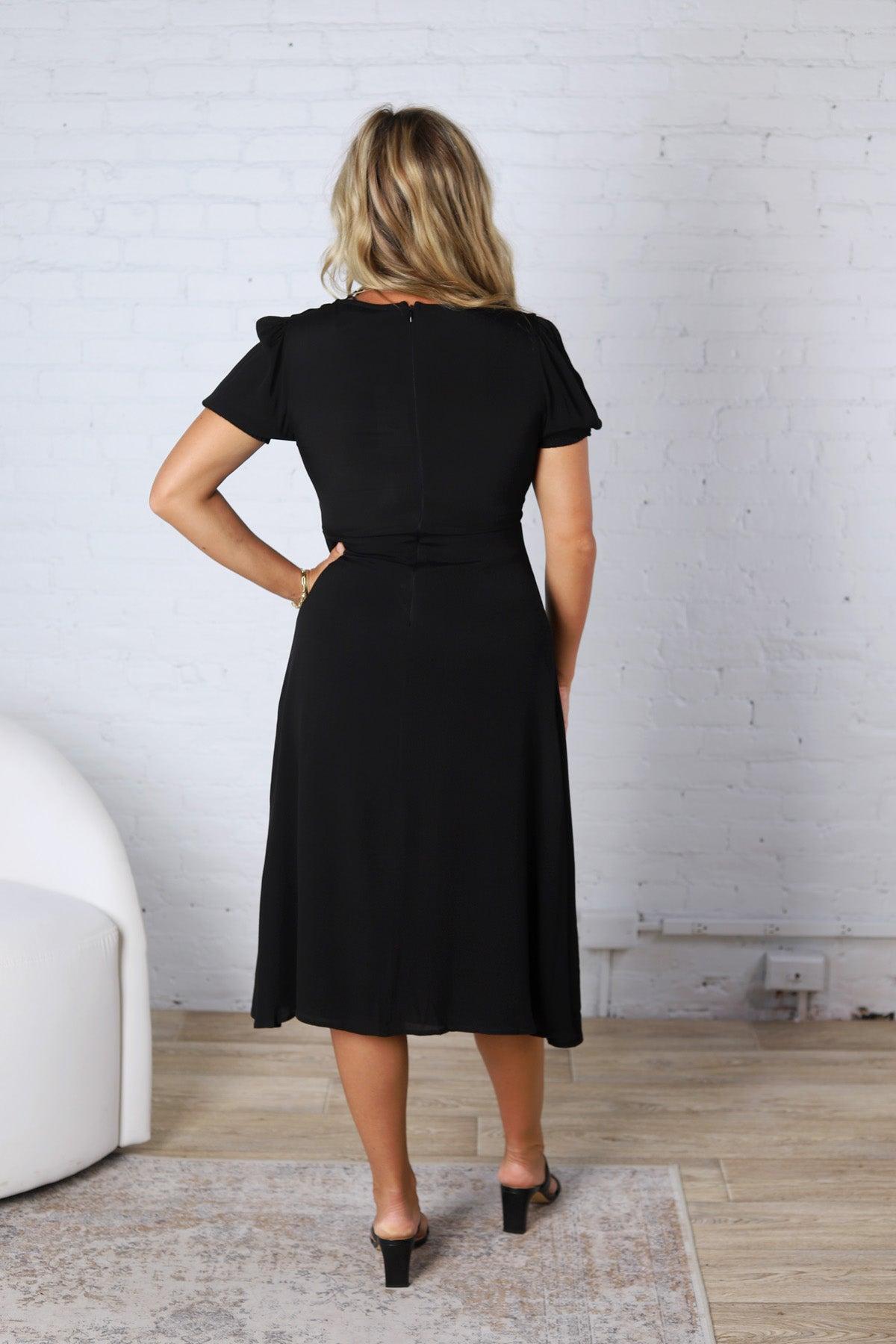 Franklin Dress - Ebony
