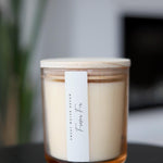Fraser Fir 12 oz Soy Candle / Tinted Glass