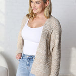 Gaia Knitted Open Front Cardigan