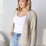 Gaia Knitted Open Front Cardigan