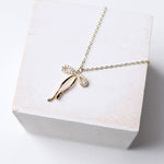 Gia Bow Necklace