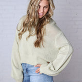 Gineva Balloon Sleeve Sweater - Apple Green
