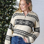 Great Outdoors Half Zip Sweater