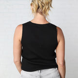 Gwyn Knit Tank - Black