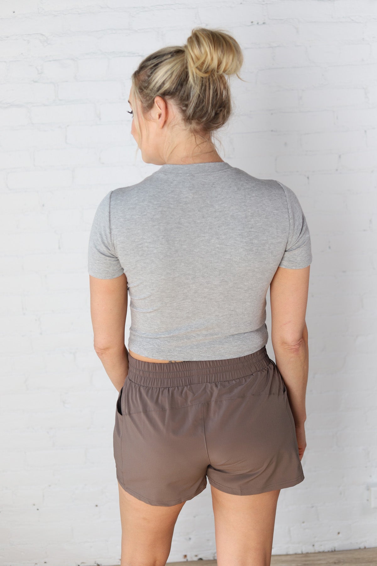 Hadley Drawstring Pocket Shorts - Cocoa