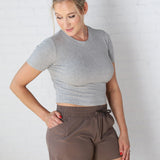 Hadley Drawstring Pocket Shorts - Cocoa