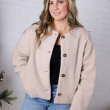 Haloa Sherpa Jacket - Oatmeal
