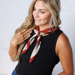 Hannah Floral Print Scarf