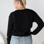 Harper Classic Fit Fleece Sweatshirt - Black