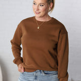 Harper Classic Fit Fleece Sweatshirt - Dust - FINAL SALE