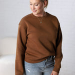 Harper Classic Fit Fleece Sweatshirt - Dust - FINAL SALE