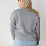 Harper Classic Fit Fleece Sweatshirt - Grey