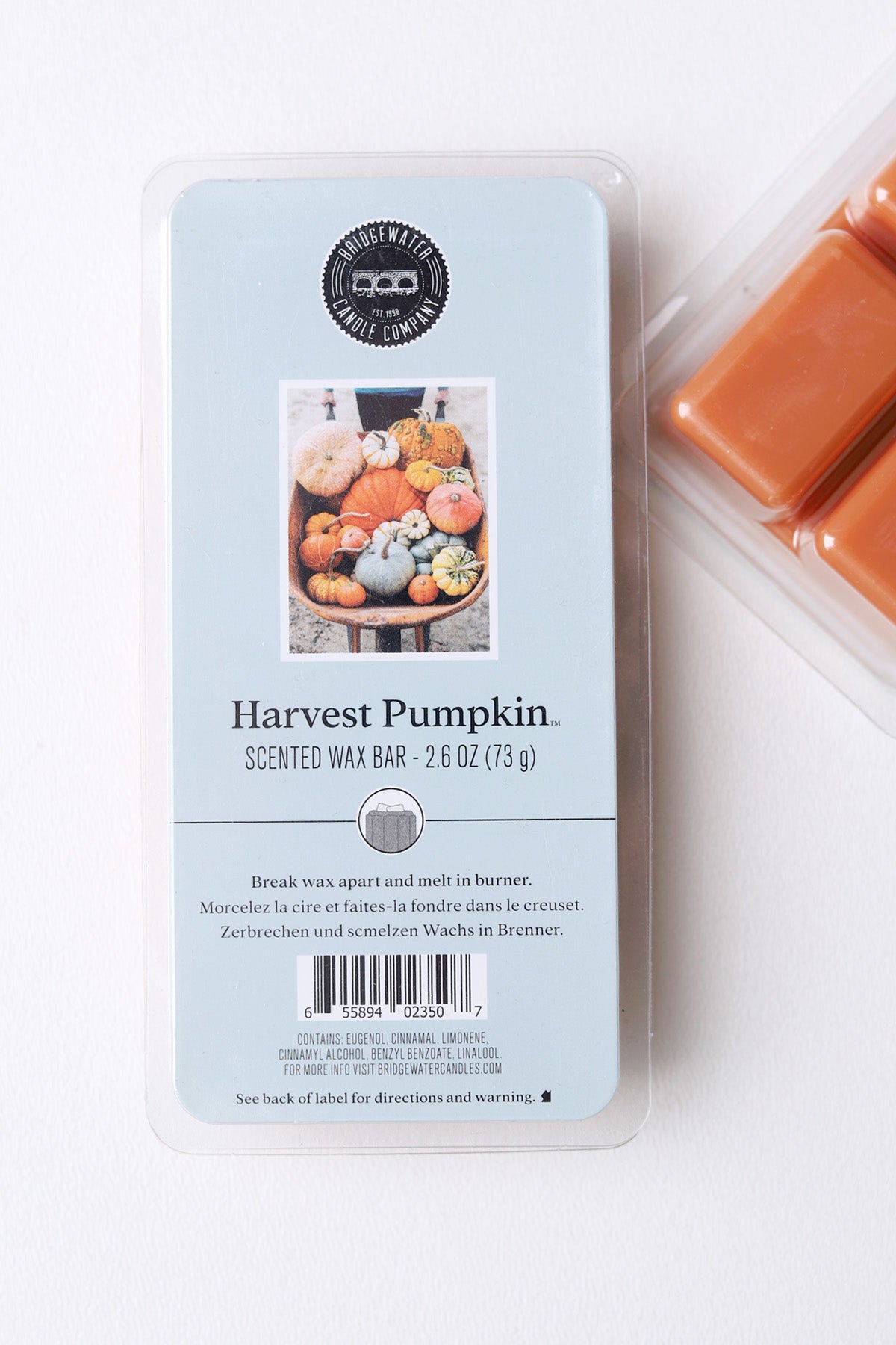 Harvest Pumpkin Wax Bar