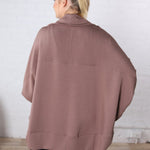 Hayli Ultra Soft Cocoon Cardigan - Taupe