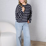 Hedra Low Rise Wide Leg Raw Cut Hem - Risen Jeans