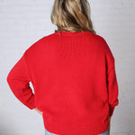 Hensley USA Long Sleeve Oversized Sweater FINAL SALE
