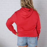 USA Est 1776 Sweatshirt - Cranberry Heather