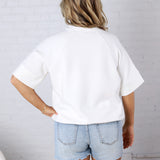 Tavyn Modal Luxe Short Sleeve Top - Cream