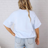 Tavyn Modal Luxe Short Sleeve Top - Frost