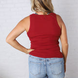 Edlin Tank - Red